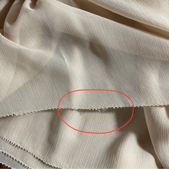 H&M Women’s Long Sleeve Peasant Top With Front Ruffle Detail - Picture 14 of 16